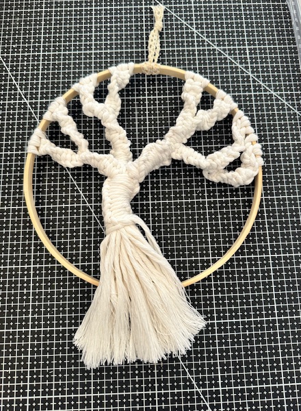 Atelier macramé Arbre de vie