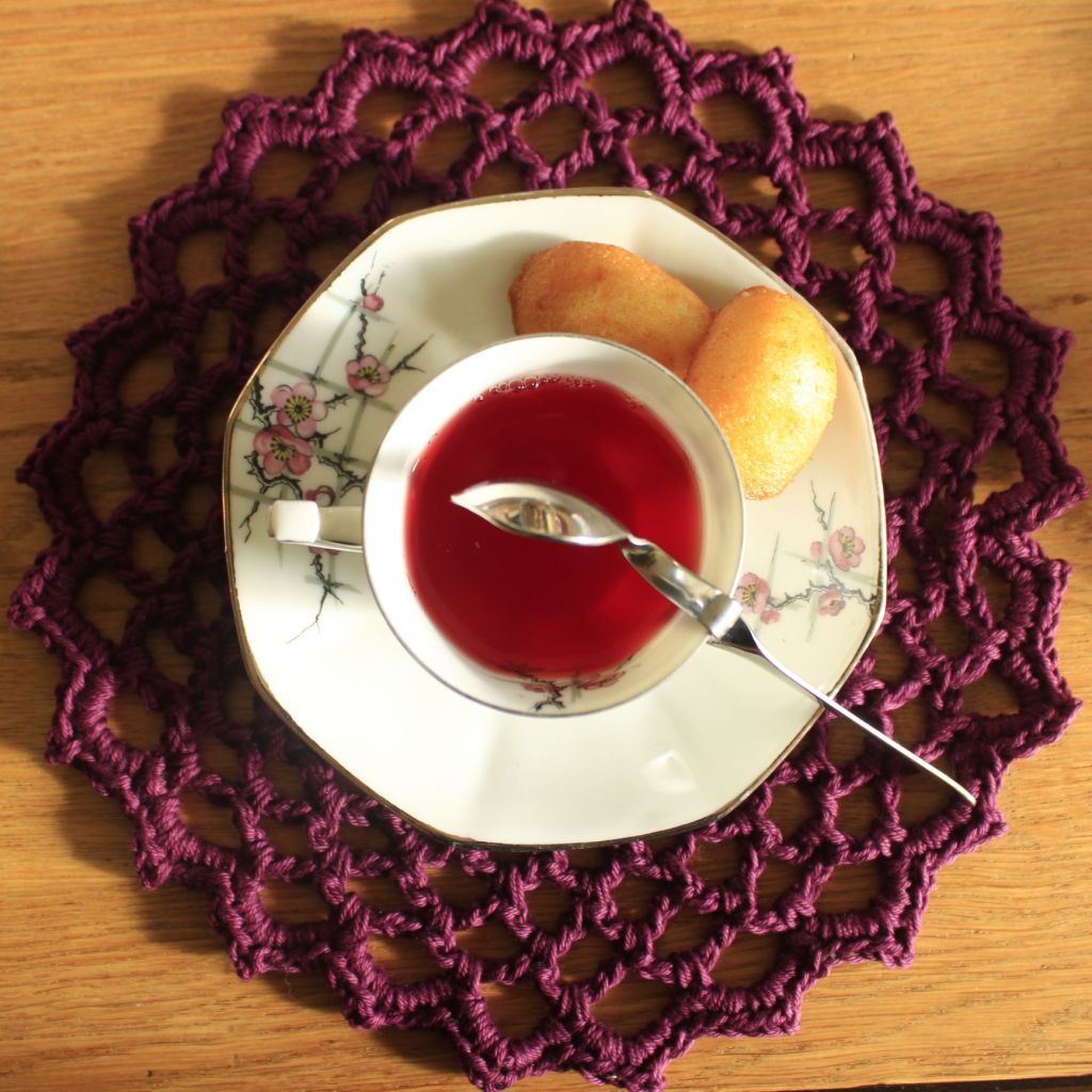 Sous-tasse au crochet Arts de la table